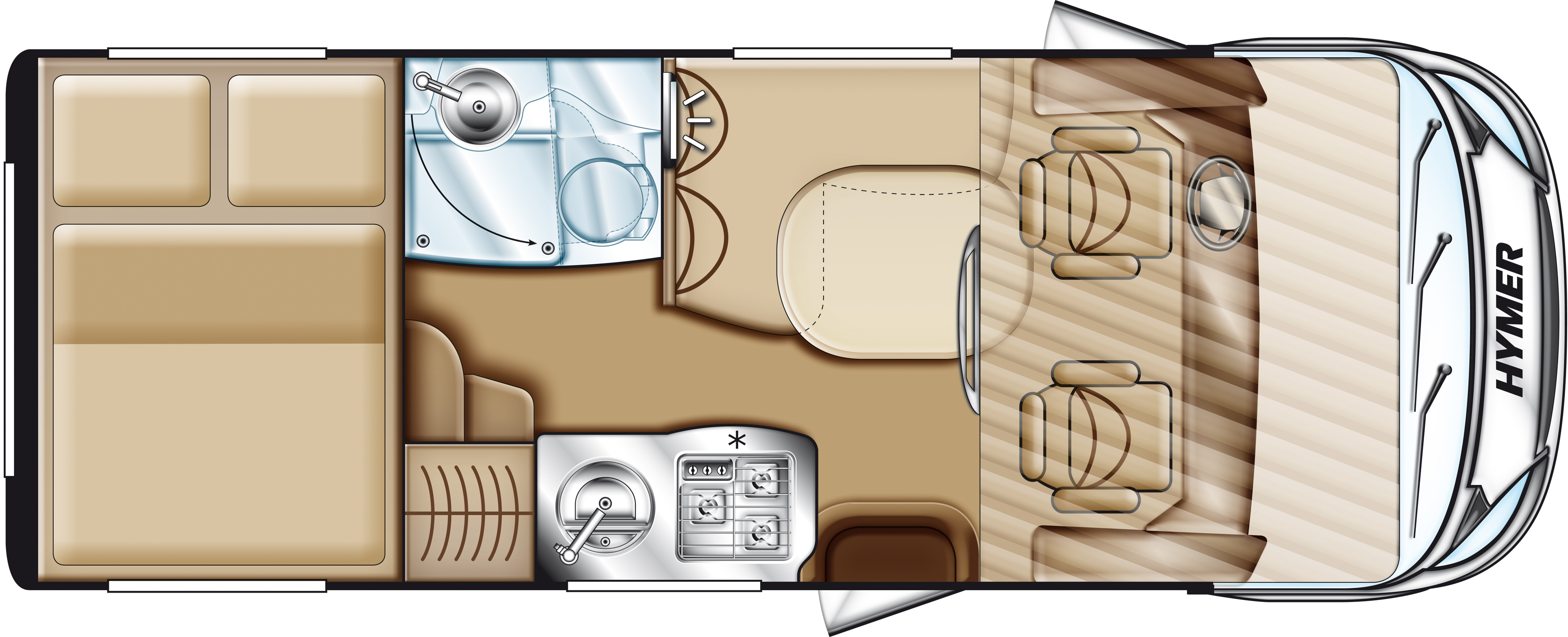 Fiche Technique Camping Car Hymer B 544