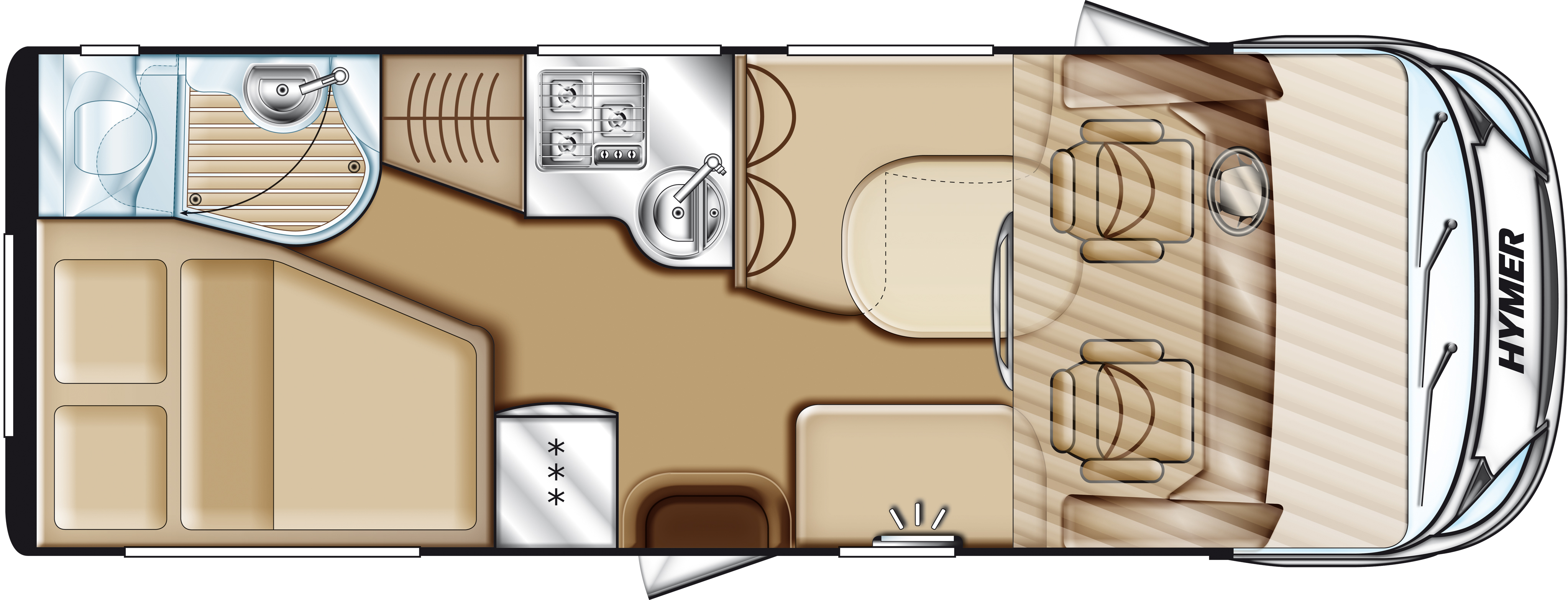 Fiche Technique Camping Car Hymer B 544